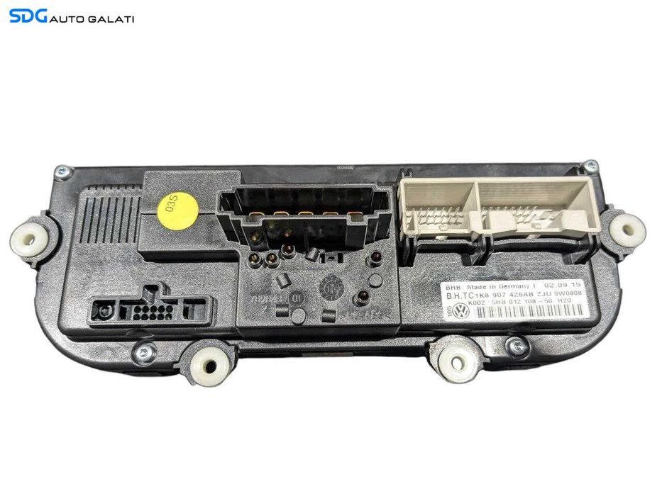 Panou Modul Unitate Comanda AC Aer Conditionat Clima Climatronic Volkswagen Caddy 4 2010 - 2025 Cod 1K8907426AB 5HB012108-50 [N4079]