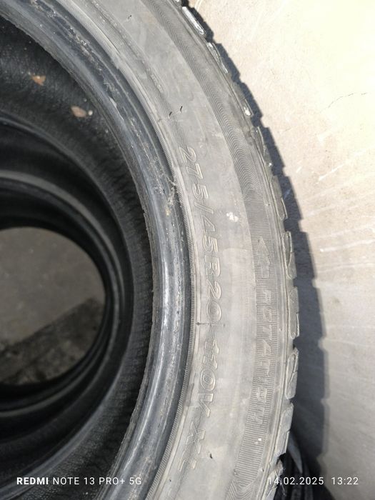 Продам резину комплект радиус 20