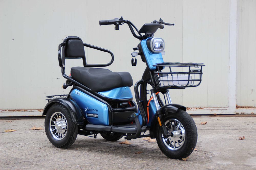 Двуместна Електрическа Триколка PUDDING 1500W