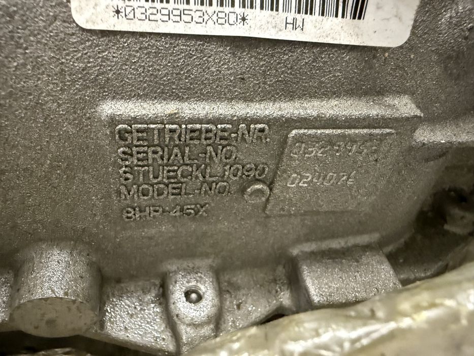 Скоростна кутия от BMW ZF8HP-45X