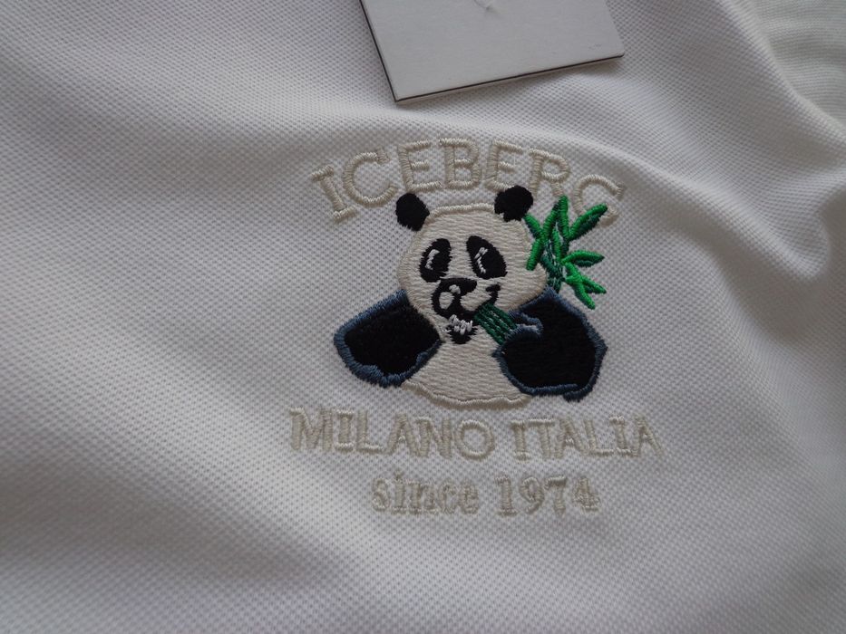 Мъжка поло тениска ICEBERG Panda Milano Italy размери M, XL