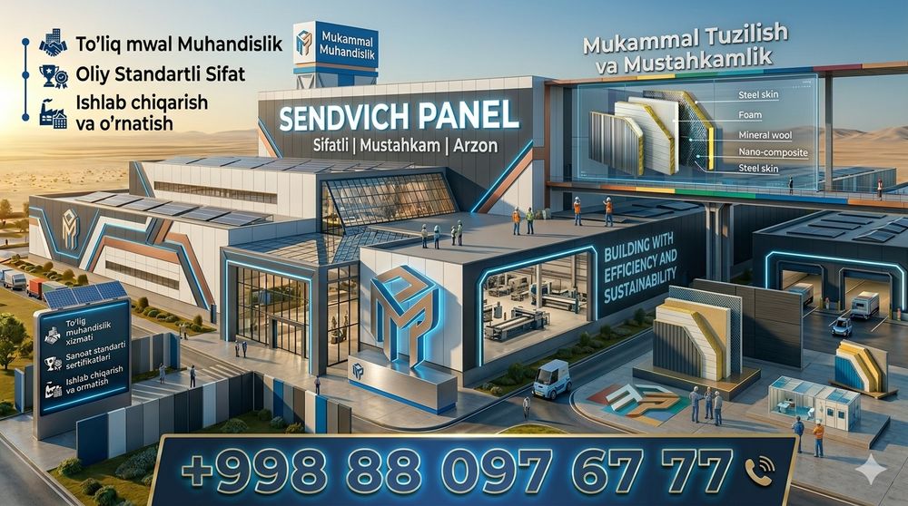 Сендвич панел | Сэндвич панел| Sendvich panel |: 90 000 so’m