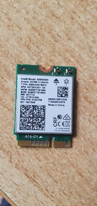 Modul Wireless-AC 9560NGW