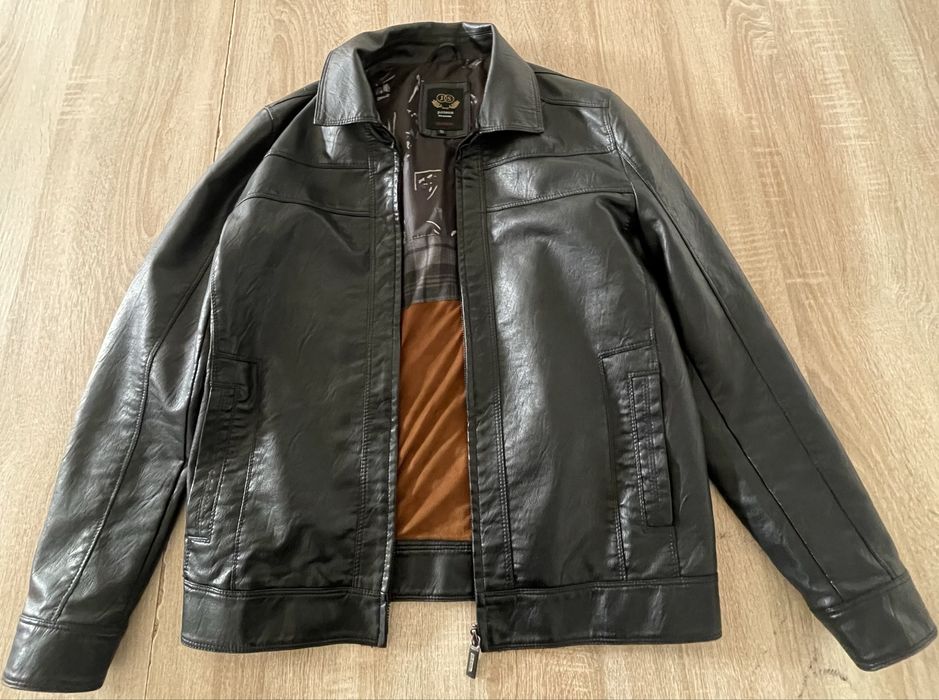 Куртка мужская кожаная