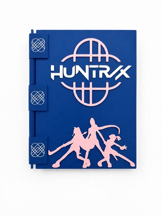 Agendă HUNTR/X – model K-Pop Demon Hunters