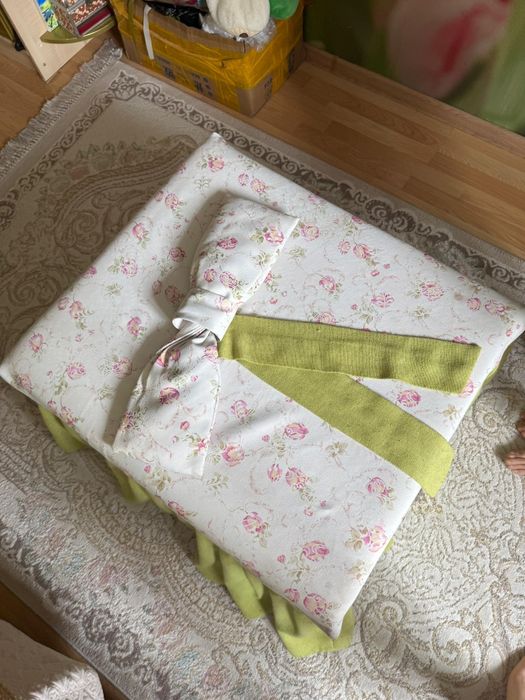 Пуф-трансформер кровать