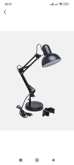 Tungi chiroq (stol lampasi ish stoli uchun)klassik usulda metaldan