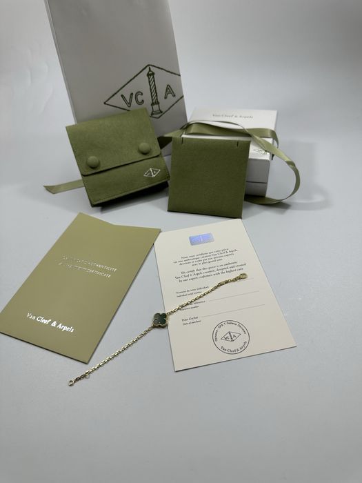 Brățară Van Cleef & Arpels Gold 750 Malachite