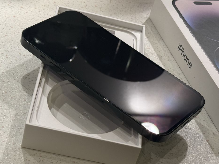 iPhone 14 Pro 128GB Black – Отличен, 100% Батерия.
