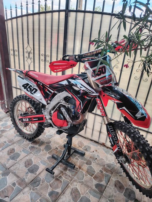 Honda crf 450r 2018 pornire buton