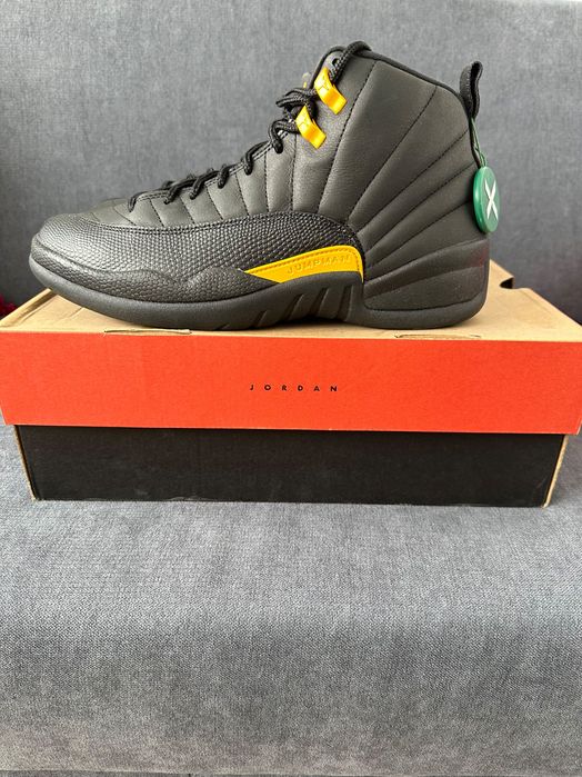 Jordan 12 Retro black taxi