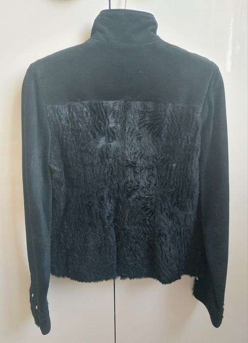 Куртка пиджак из замши