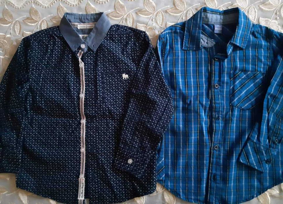 Детски ризки и жилетка за момче