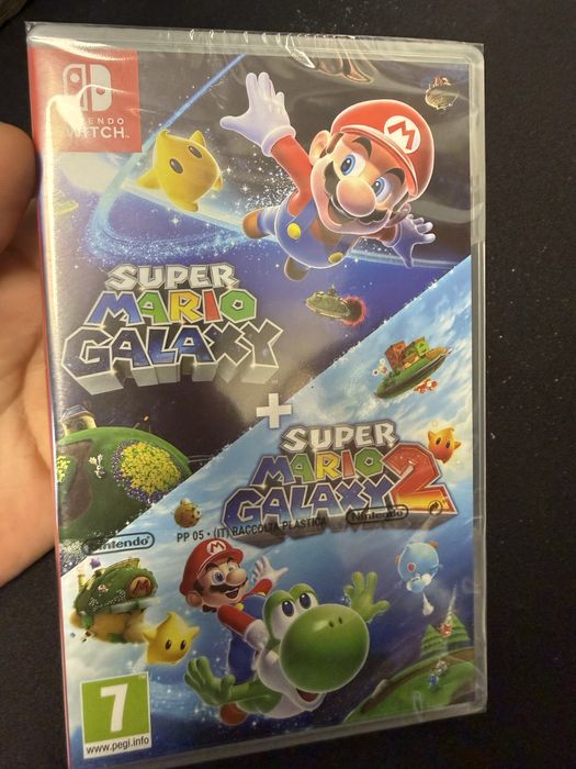 Super Mario Galaxy + Super Mario Galaxy 2 Nintendo Switch sigilat