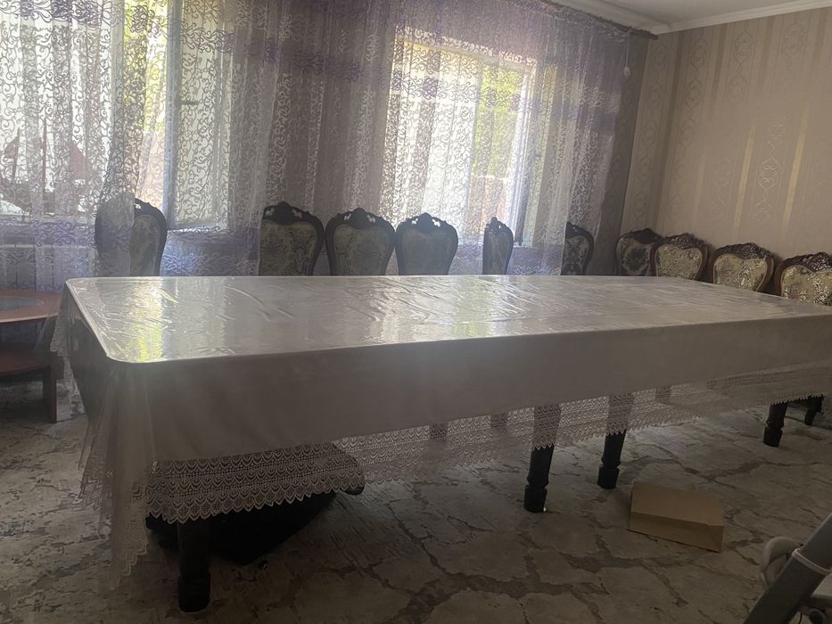 Стол стулья горка