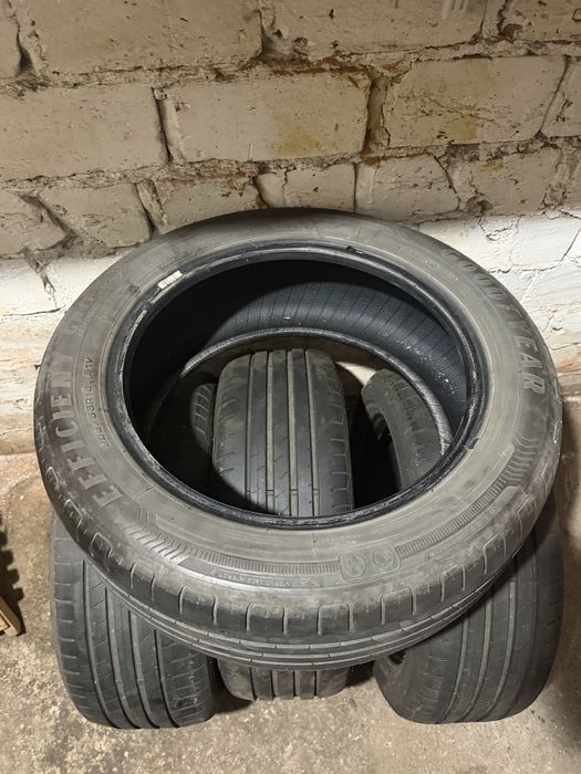 4 anvelope vară 205/55 R16 91V – Goodyear + Debica – DOT 2019/2023