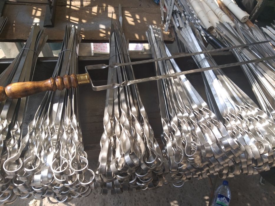 Шампуры Шашлычные палочки Сих нержавейка,для мангала