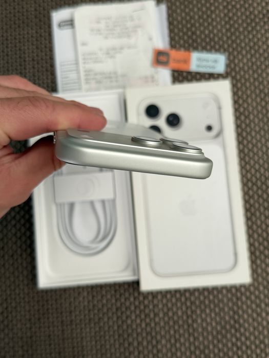 КАТО НОВ‼️iPhone 17 Pro Max Silver•24м ГАРАНЦИЯ 256Gb*ЛИЗИНГ TBI BANK