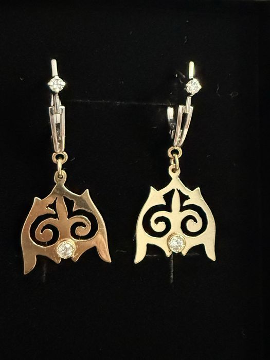 Бриллиантовые серьги