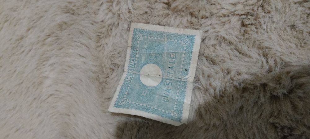 Bancnotă 100 lei veche 1945 regele Mihai