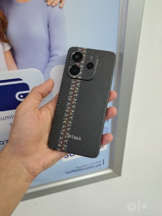 Redmi note 14 128gb brono 360° матовый защитный