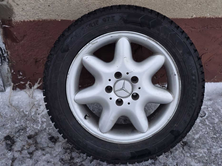 Диски с шинами на Мерседес