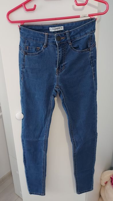 Pantaloni Roz LCW YOUNG blugi Pull&bear Marimea 32