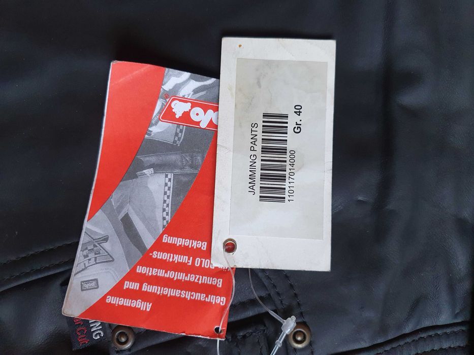 Pantaloni de piele POLO "Jamming Regular Cut" Marimea 40 (Talie 74 cm)