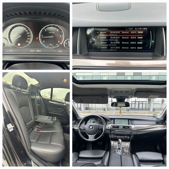 BMW F10, Seria 5, 525 Bi-turbo, 2L Diesel 218 cp