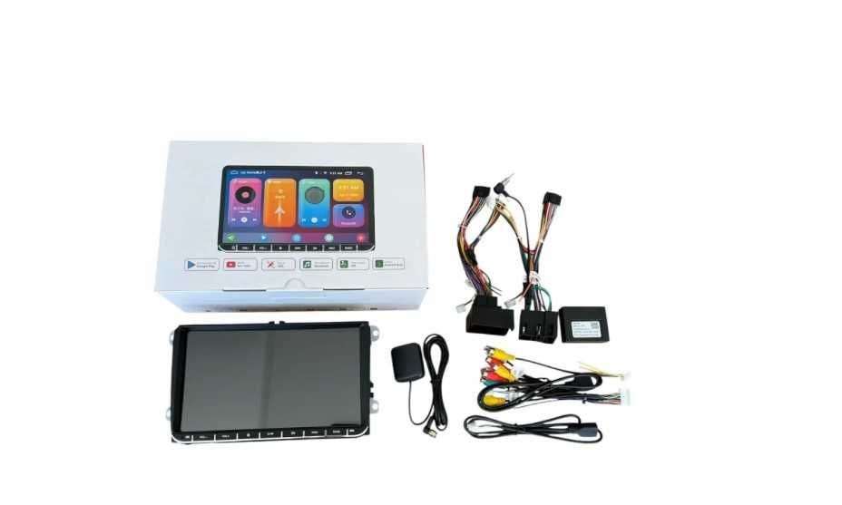Мултимедия 9″ Volkswagen Android 15 4GB RAM 64GB, ROM, Размер: 9 инча