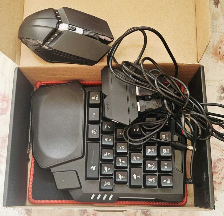 Комплект за игри 4 в 1 GAME COMBO PACK, iOS, Android, USB, Bluetooth