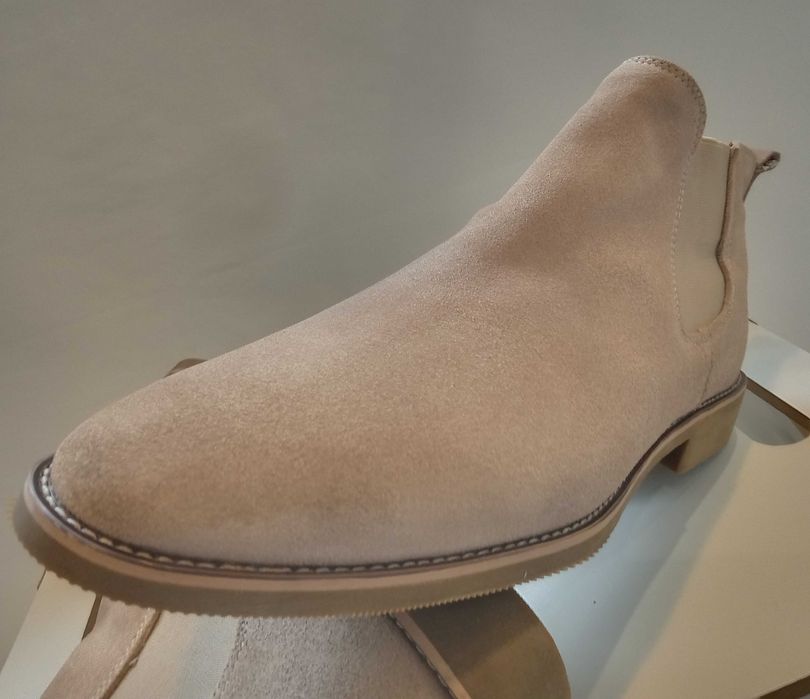 Ghete chelsea premium Dune London 44 piele naturala moale