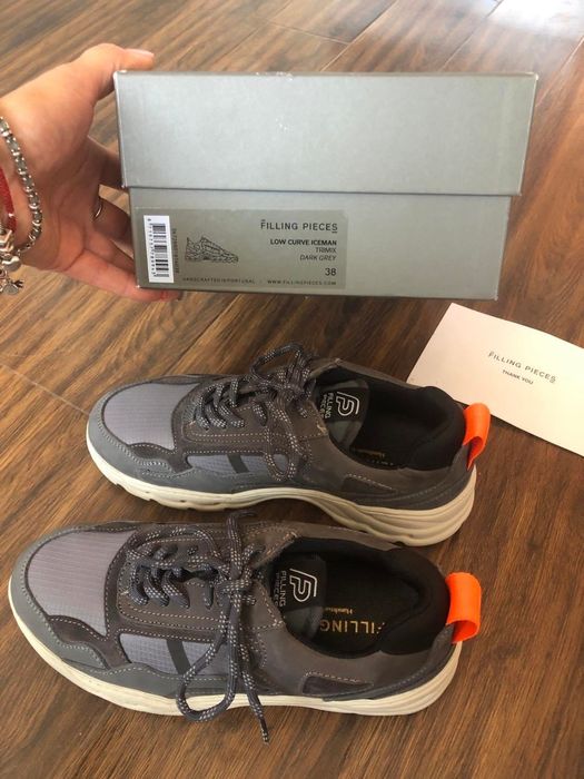 Нови спортни обувки,сникърси Filling Pieces Low curve Iceman 38н