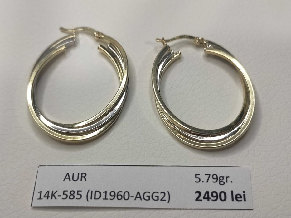 Cercei aur 14 Karate (5.79 grame) ID1960-AG2