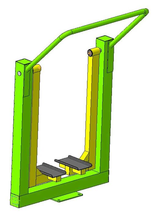 Для детских спортивных площадок тренажёры KiF