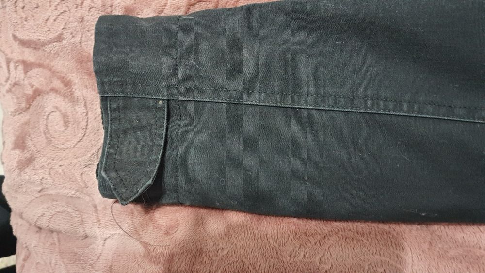 Jachetă de iarnă bărbați RVLT Revolution, cu glugă - neagră