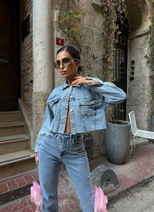 Set blugi cu trandafir