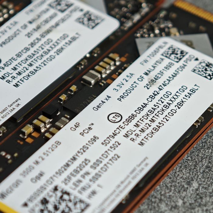 SSD Nvme Micron Gen 4x4 512GB