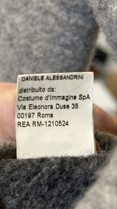 Жакет шерсть Daniele Alessandrini 48