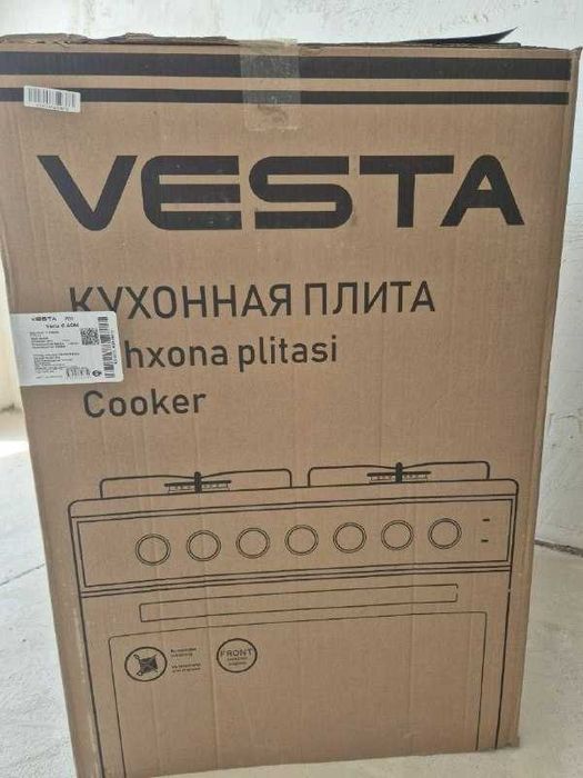 Новая в упаковке кухонная плита VESTA