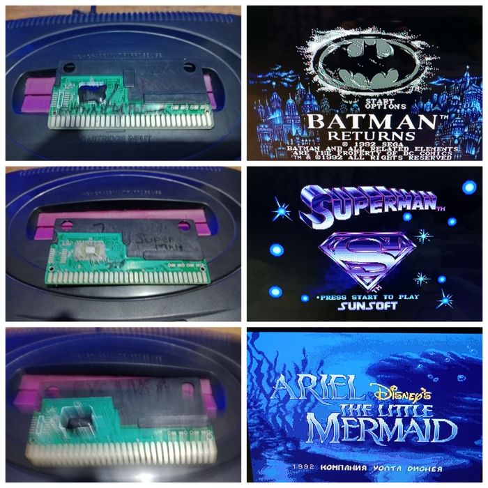 Дискеты Картриджи SEGA