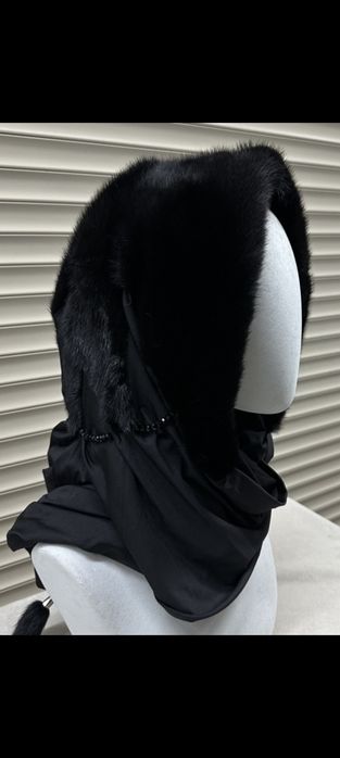 Норковая косынка из натурального меха