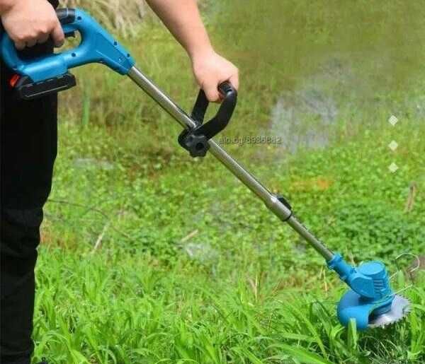 Акумулаторен тример за трева/косачка/ KraftWorld 850w НОВИ