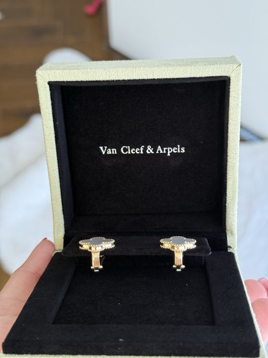 Van cleef серьги