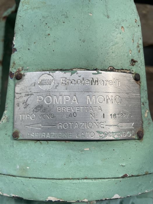 Неръждаема помпа за гъсти течности