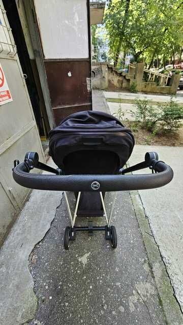 Vand carucior Cybex Platinum Mios Sport negru (accesorii incluse)