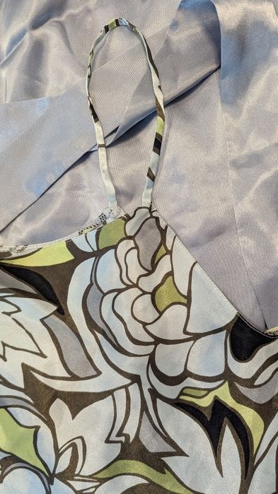 Нощница+халат/сатен