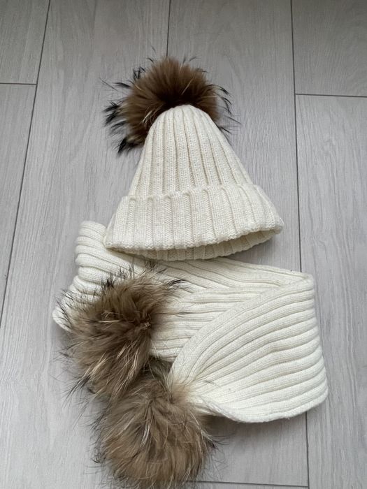 Комплект шапка и шарф