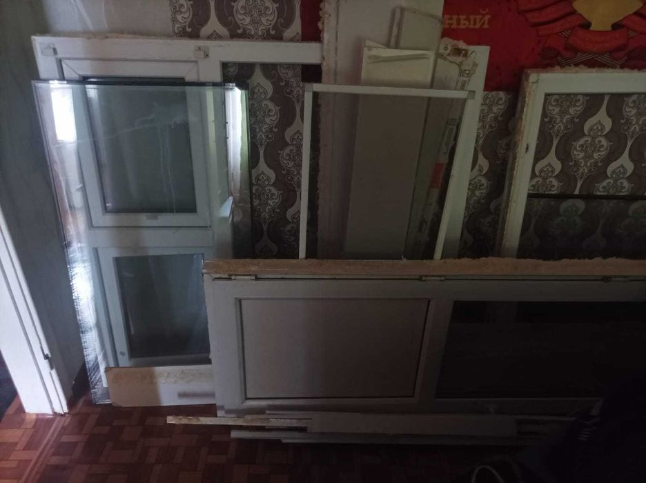 Пластиковые окна б/у