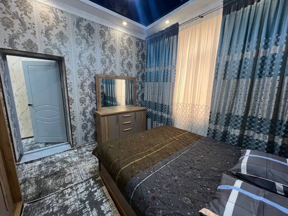 Сдается 2х комнатная квартира
С обстановкой ЛЮКС 
В городе Алмалык